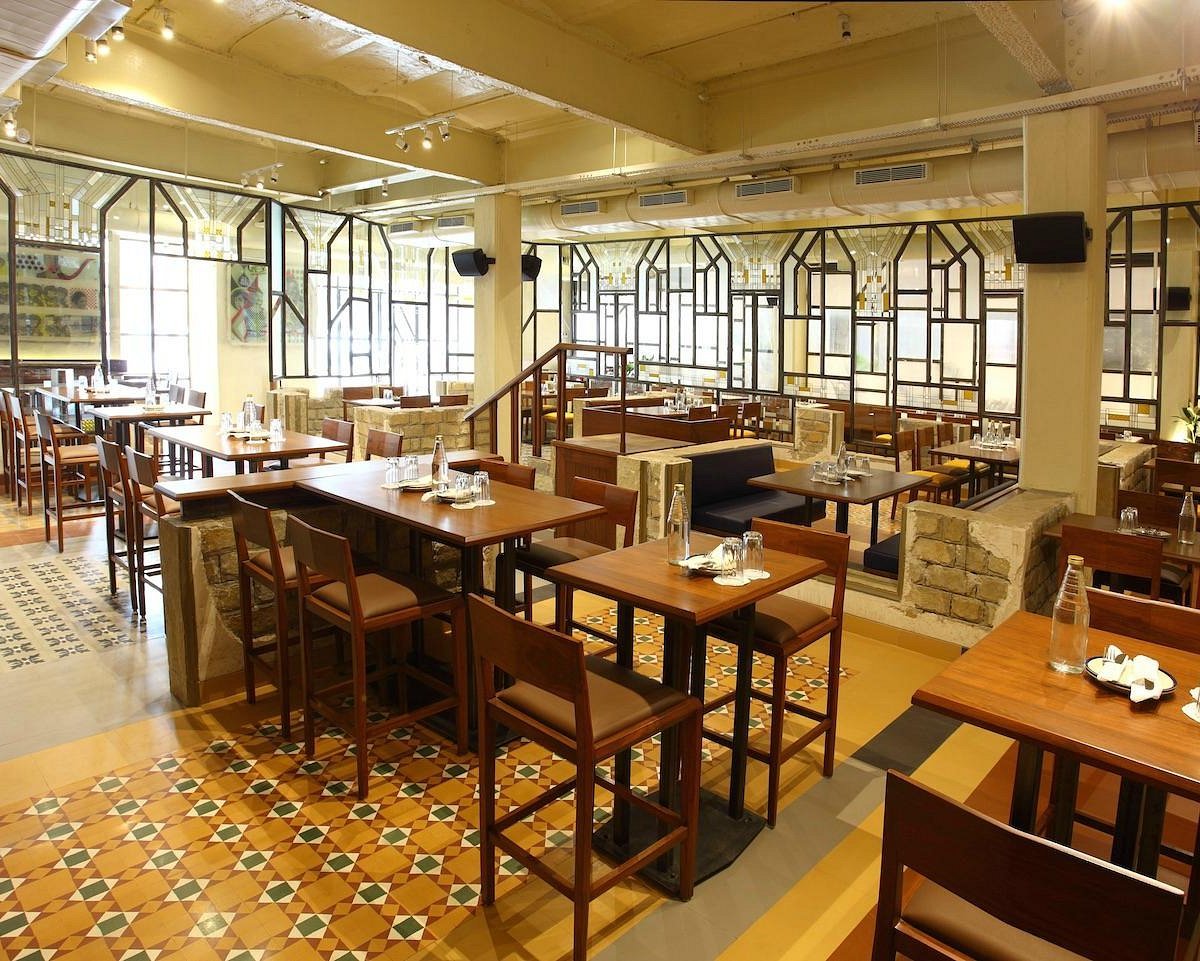 Breakfast dishes served at The Nutcracker café in Kala Ghoda
